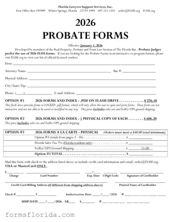 Fill in Your Florida Lawyers Support Form